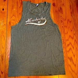 Brew Dr. Men’s Tank Kombucha Heather Green S M L XL